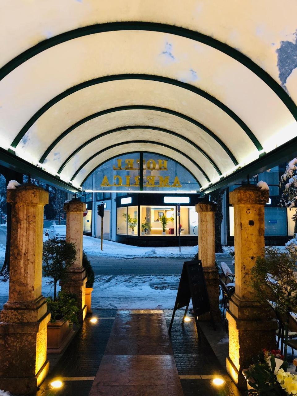 Hotel America Trento Dış mekan fotoğraf